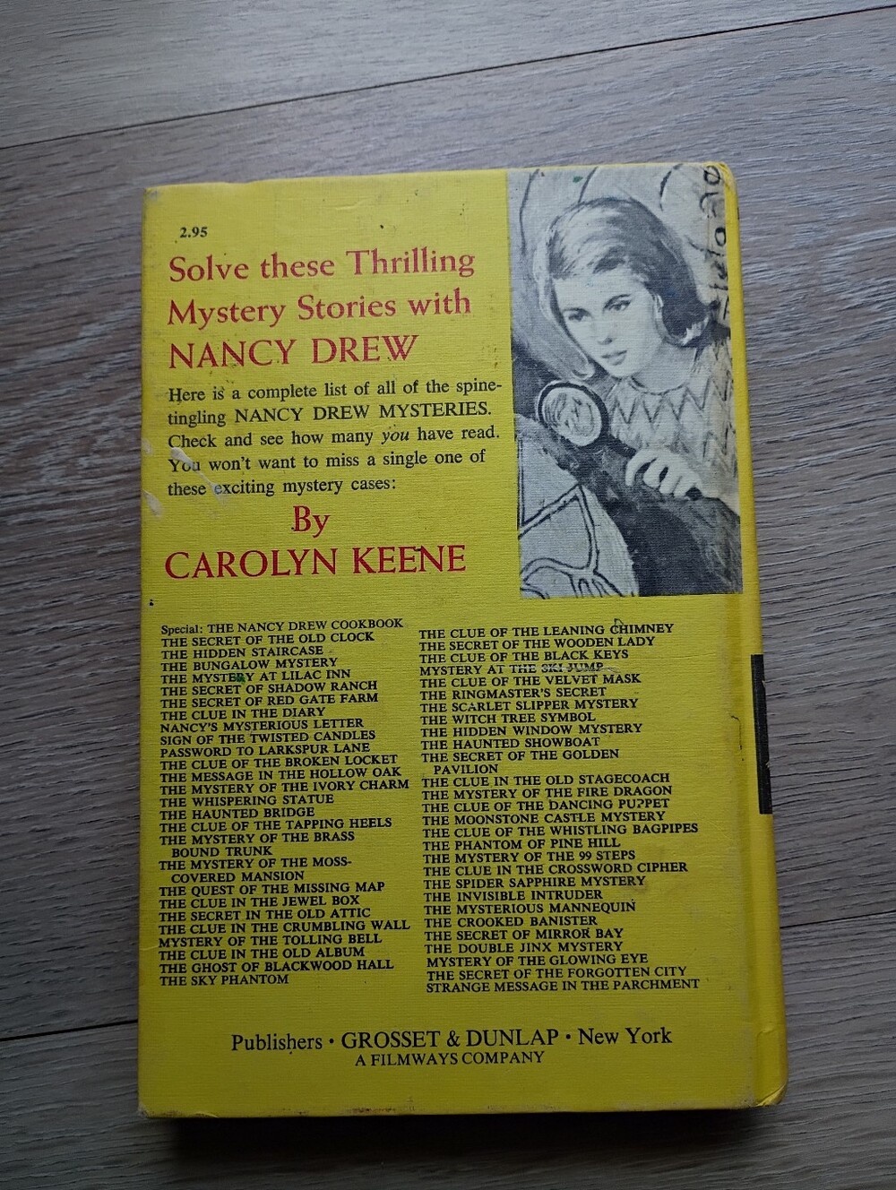 Nancy Drew Book # 15 The Haunted Bridge 1972 By Carolyn Keene - Picture 2 of 6